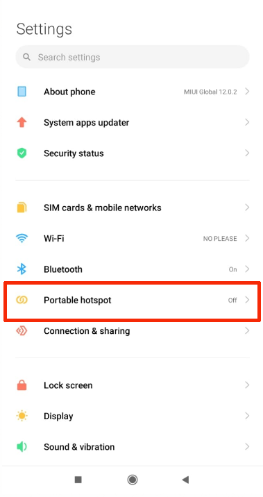 How many devices are connected to my hot spot