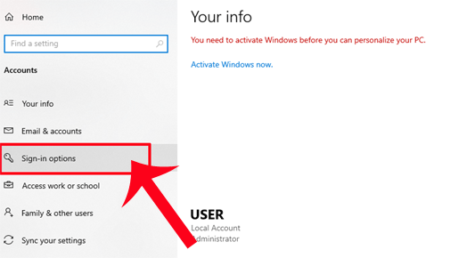 How To Set Password On Windows 10