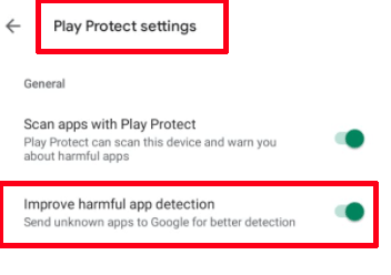 Improve Harmful app detection
