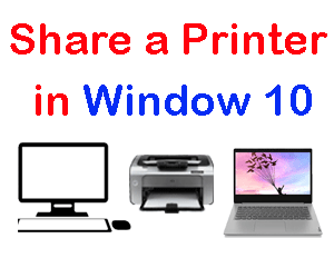 Printer share windows 10 me Printer share