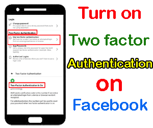 How to use and activate two factor authentication on Facebook