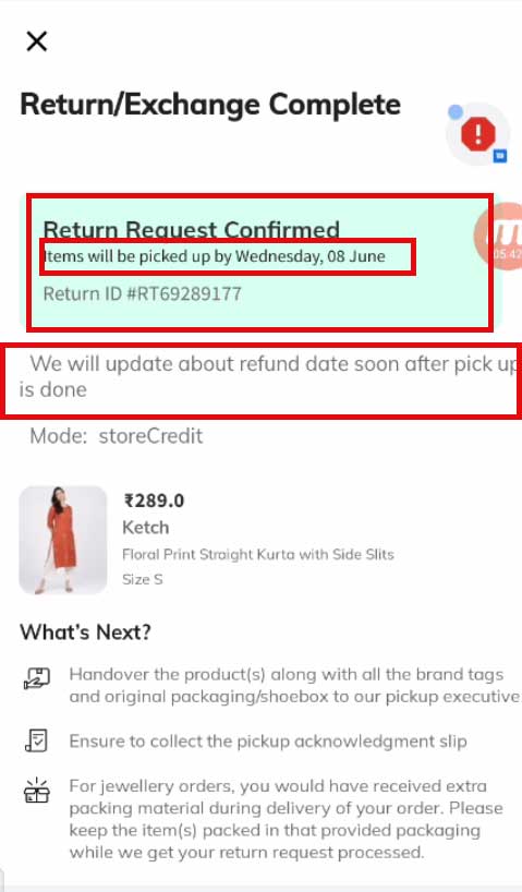 How to contact a bank to get a refund if it is initiated from AJIO