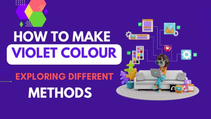 how to make violet colour